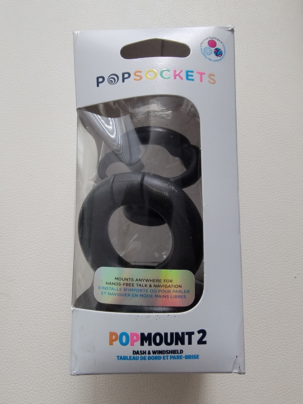PopSocket PopMount 2 Black Car & Dashboard Phone Mount